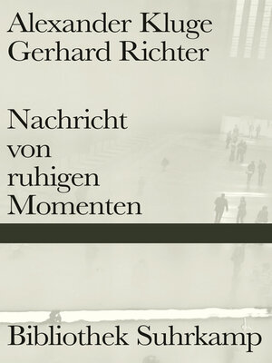 cover image of Nachricht von ruhigen Momenten